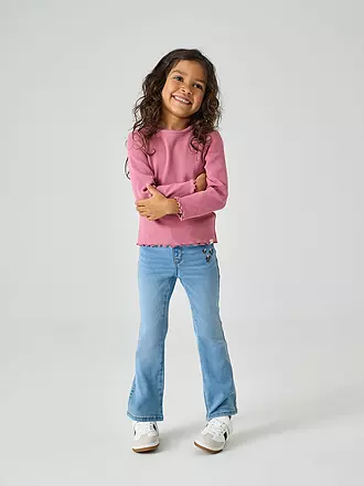 ONLY | Mädchen Jeans Wide Fit KMGROYAL FLARED FLOWER | 